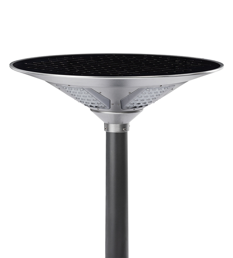 integrated solar garden lamp - 360° lighting AngleWith remote control, UVA technology